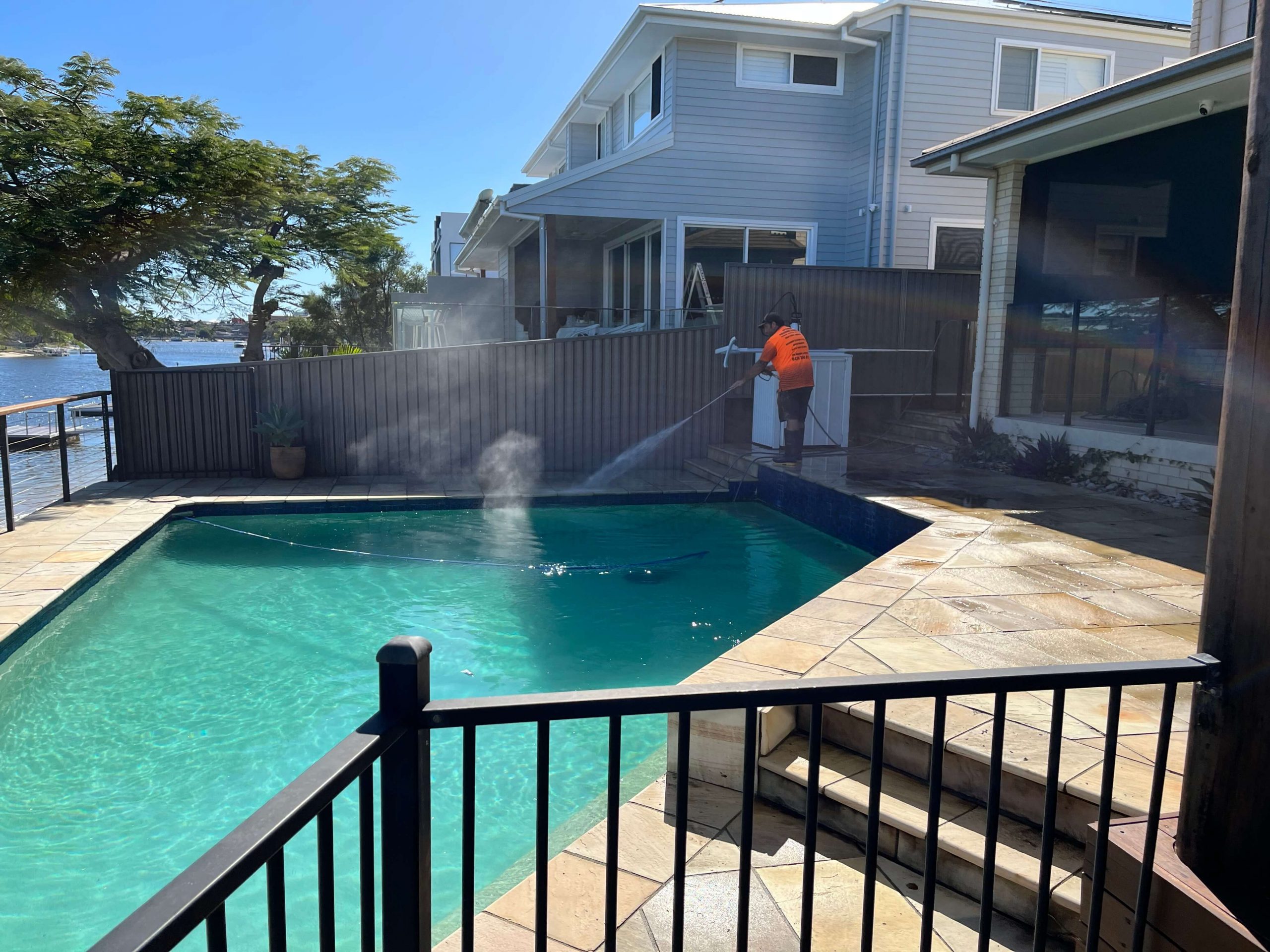 professional sandstone cleaning gold coast